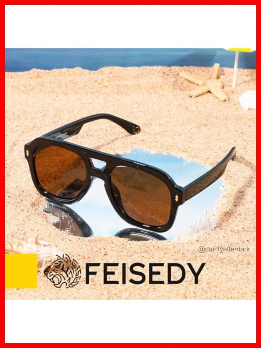 Retro Thick Aviator Sunglasses for Women Men, Vintage Large Square Shades